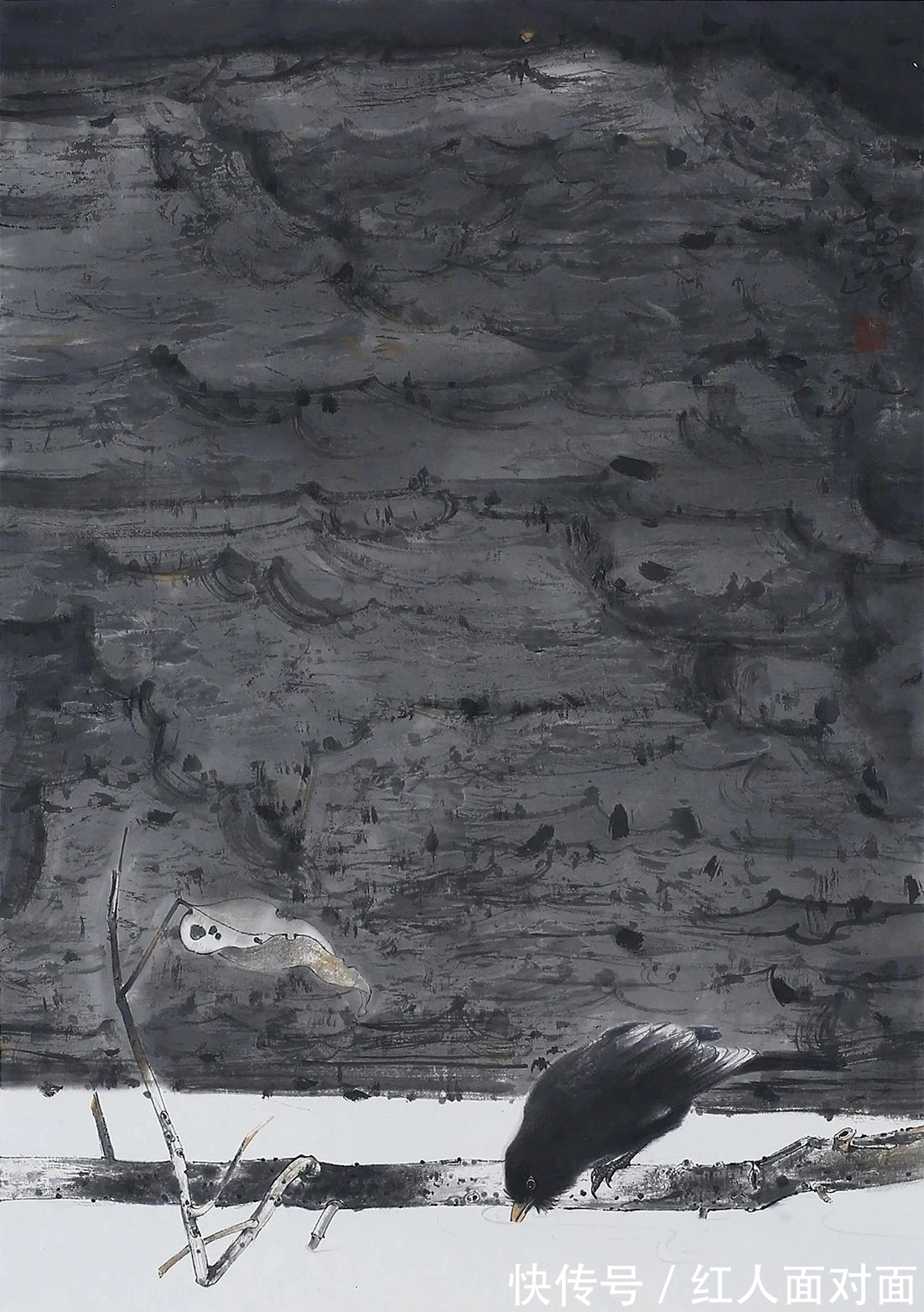 花鸟画@画面的多样性|王远峰花鸟画