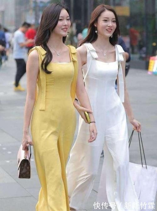 打底裤|连体衣想要穿出时尚的感觉,除了要注意颜色,还应该注意款式