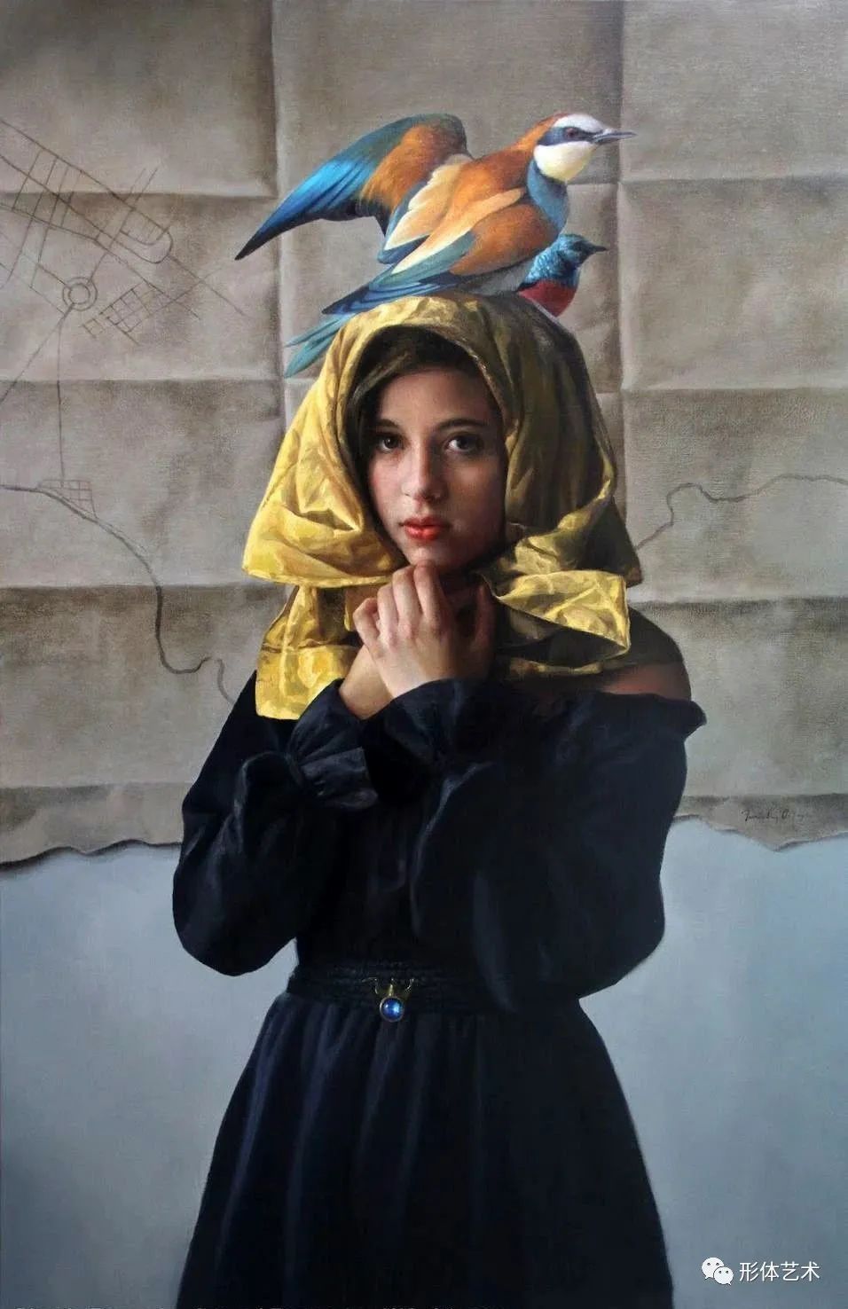 墨西哥&这位墨西哥画家的艺术作品,彰显静秘的古典梦与超现实的境界