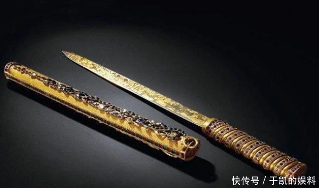 宝刀|乾隆几款价值连城的宝刀:一把十年打造,一把镶嵌1200颗宝石