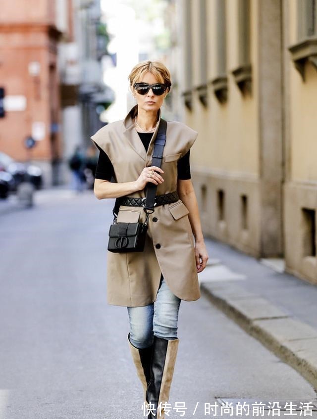 大衣 马甲这么穿美呆了，收下这份马甲搭配攻略，时髦百搭还轻松显瘦！
