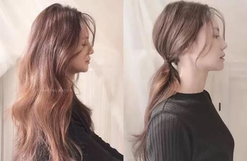 浅发|别再染挂耳染了!2021流行“发带染”,显白高级又洋气!