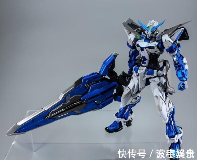 模友|模玩控:舒服配色MG比例异端高达模型蓝色机