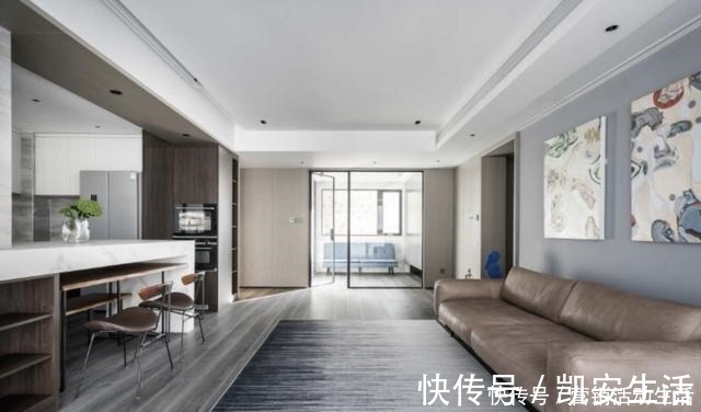 公卫|耗时四个月装修终于完工,舍弃电视墙很明智,全屋不是一般的实用!