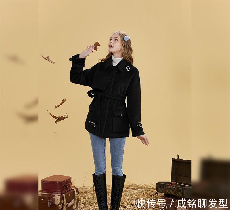 高级|谁说黑色大衣平平无奇?跟着时尚达人这样搭配,时尚高级又有气场