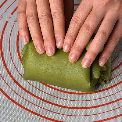 抹茶毛巾卷