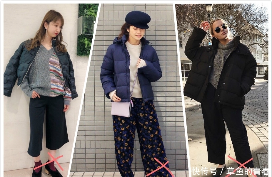 学会|黑色短款羽绒服,时髦百搭的秋冬穿搭法,三分钟就能学会