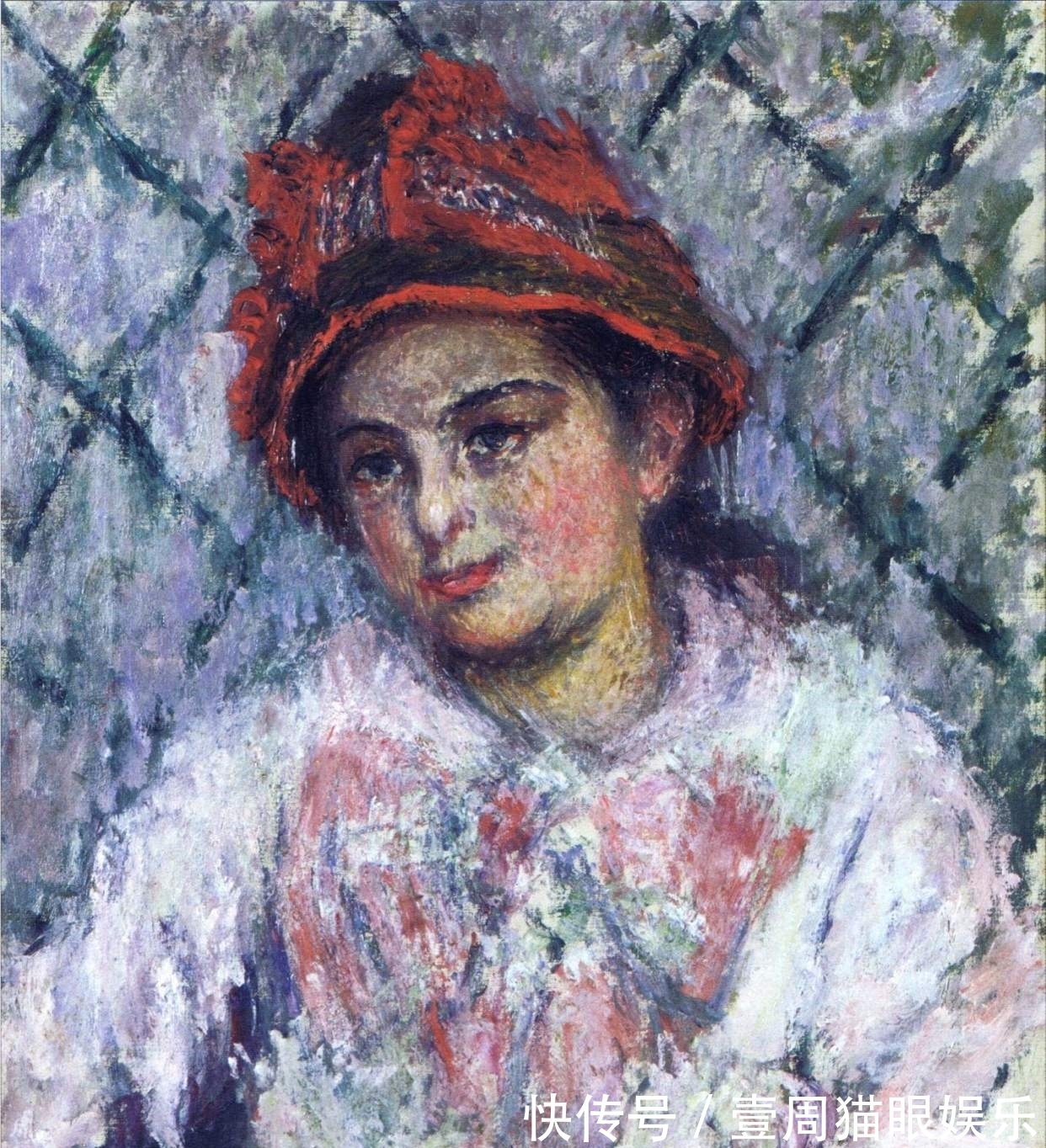 沙龙#成员的油画风格已发生变化,莫奈却坚持着,他才是忠实的印象派