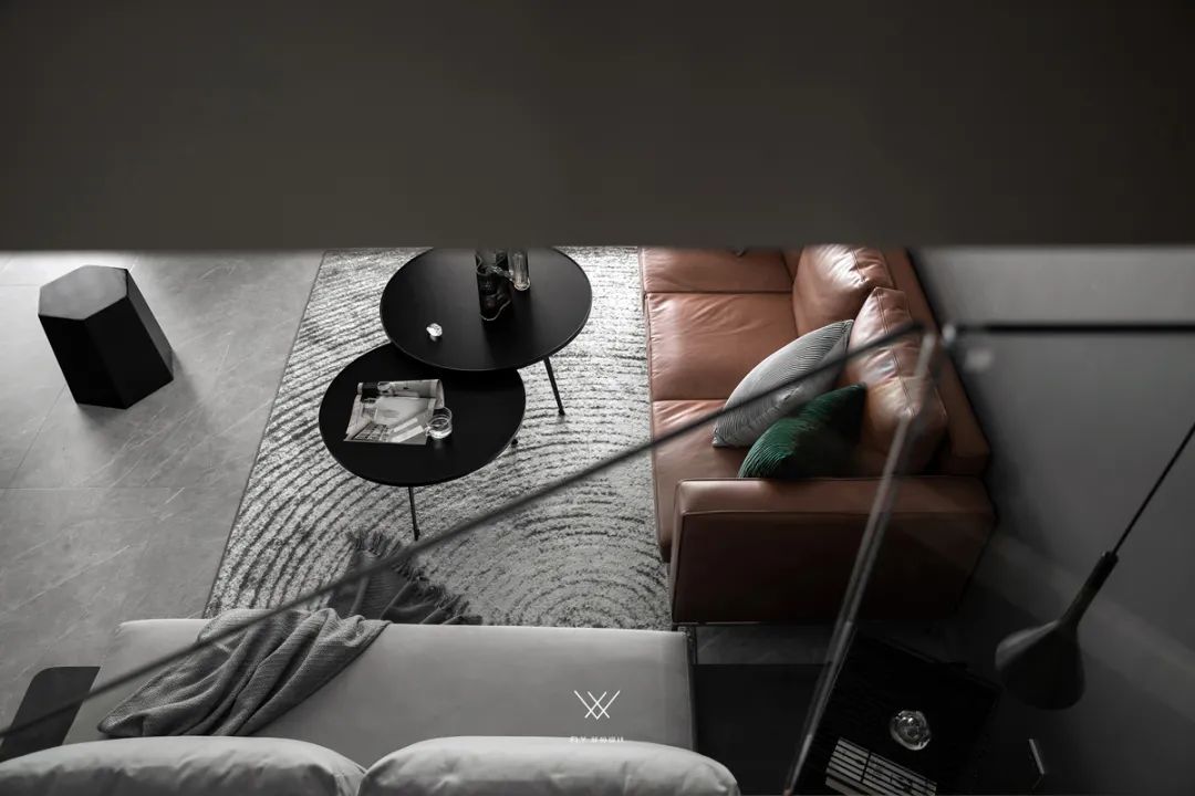 现代|135㎡现代简约，高级时尚黑白灰，生活舒适而唯美