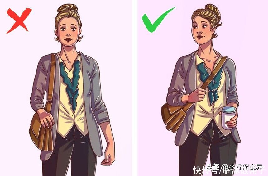 携带|可能会对你的背部和肩膀带来伤害的7种携带包包的方式