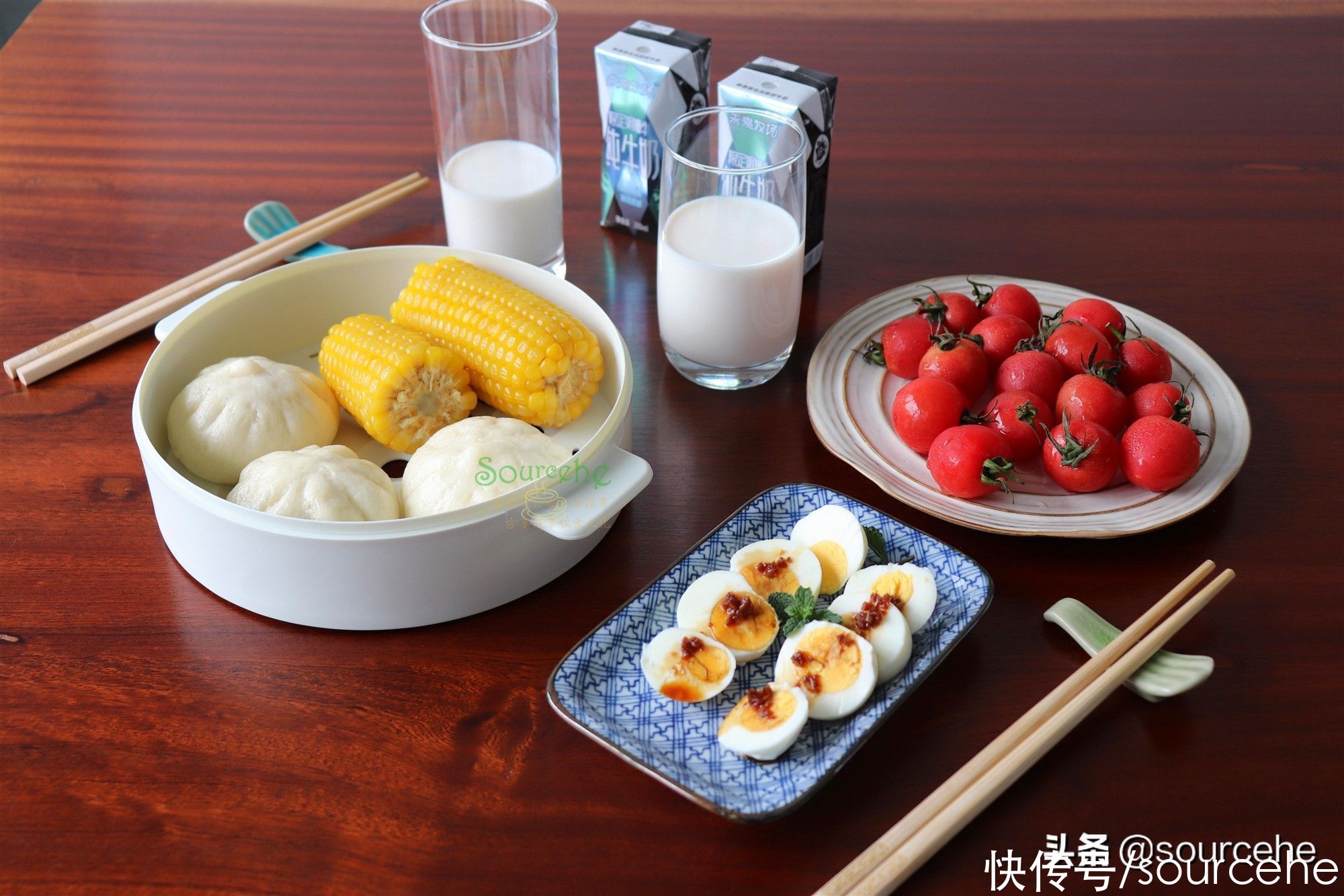营养|2个人，5样早餐，早起10分钟就够了，简单快捷，营养又美味