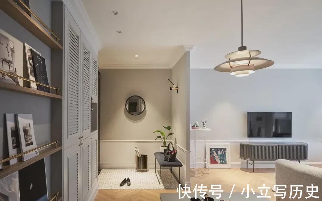 装饰画|70㎡北欧小公寓,简约、舒适、清新,这种感觉很舒心从容