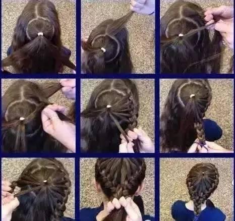 编发 72款好看的儿童编发,有闺女了就要给她编这样的发型,宝妈快收藏