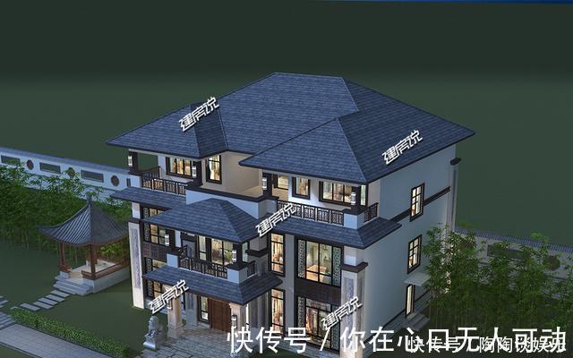 别墅|千万不要错过这款新中式别墅,建一栋,享受故乡的好山好水