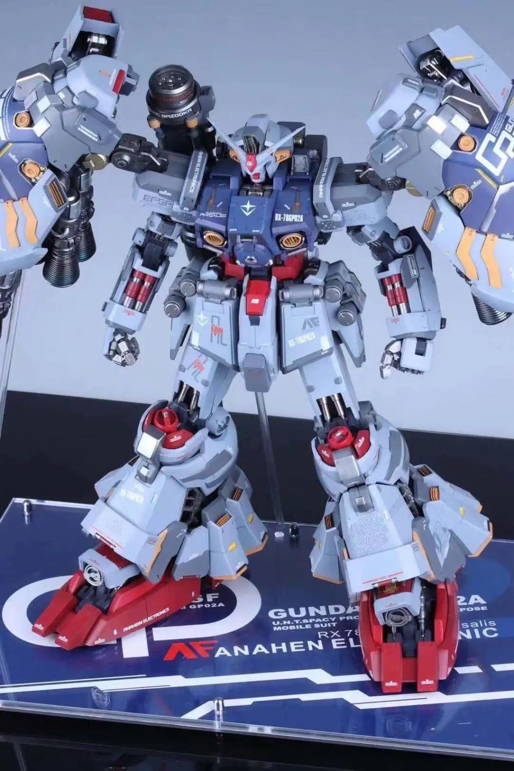 模玩|模玩控:老衲作品gs改件gp02高达模型