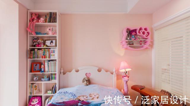 主色|89平美式轻奢三口之家,客厅潺潺的音乐流淌,将温柔谱写