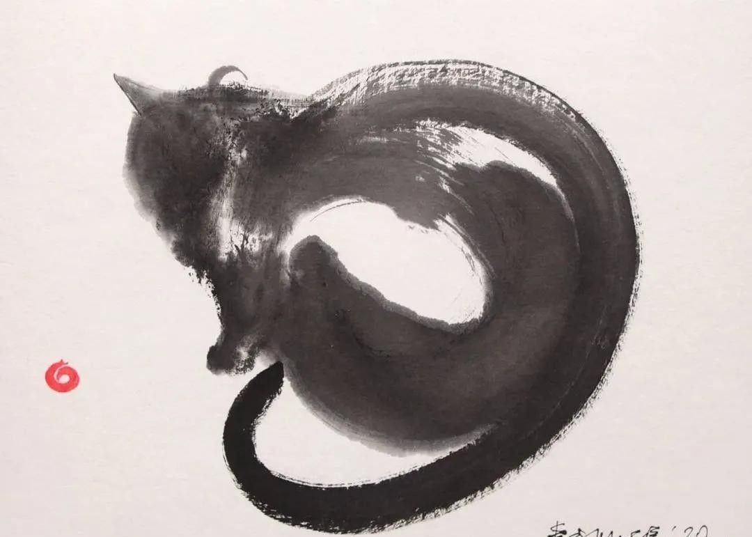 中国画&专画国画的老外,竟被10万人狂热追捧,看完作品立马佩服不已