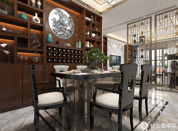 玄关|看了这对年轻夫妻的中式风装修,真的很喜欢,精致有品位,很高级