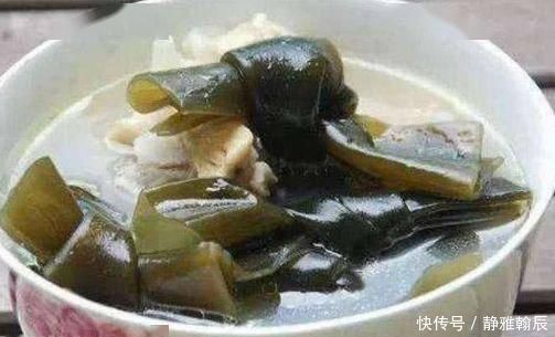 海带|白萝卜和此物一起炖，排出毒素，乌黑秀发，咳嗽不咳，早食早受益