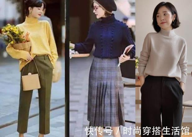 小姐姐|降温后早晚凉,这24套法式风穿搭示范,温暖时髦不显臃肿