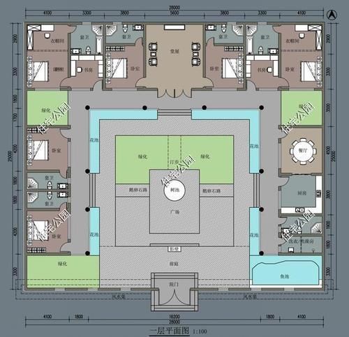 农村|农村建房还是有个院子好，10套农村平层小院，既能停车还能养鸡鸭