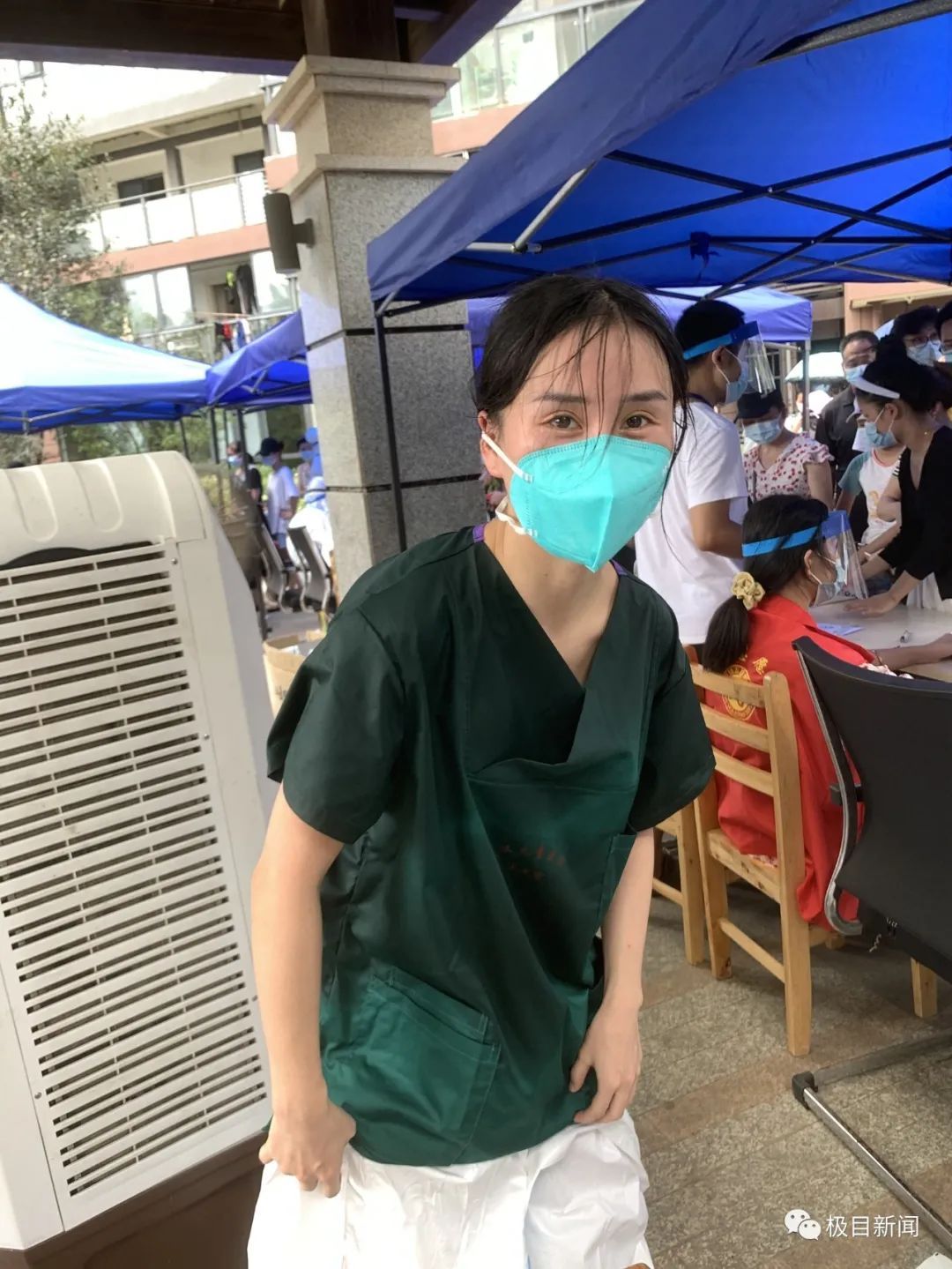 武汉市中心医院|最热的天，他们穿上了这身“厚衣裳”