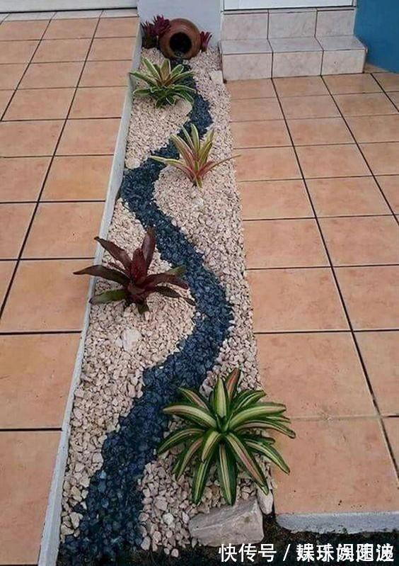 独门独院|我要是有个院子我也这样装!鹅卵石铺院子,没想到竟能这么美!