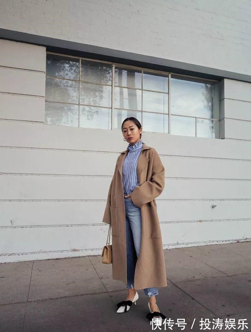 驼色 大衣买什么色不容易过时这5个颜色很经典,秋冬搭配好时髦