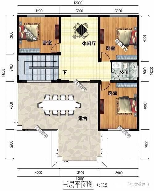 屋面|两栋平屋面设计的农村别墅,少花钱建好房,每个人都愿意