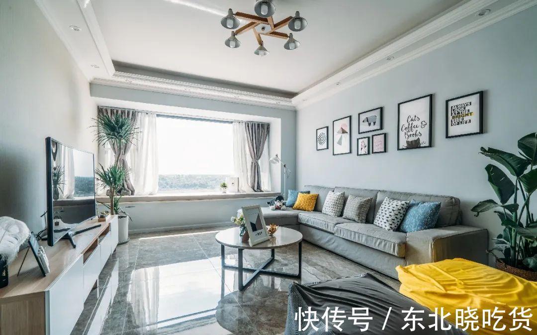 马卡龙|118m2北欧风三口之家,用马卡龙色营造满屋浪漫!