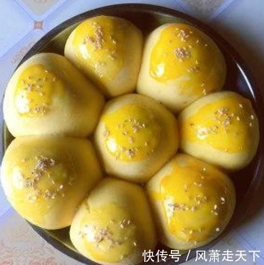 想吃面包不用买,1碗面3个鸡蛋,不用烤箱,香甜松软吃不够