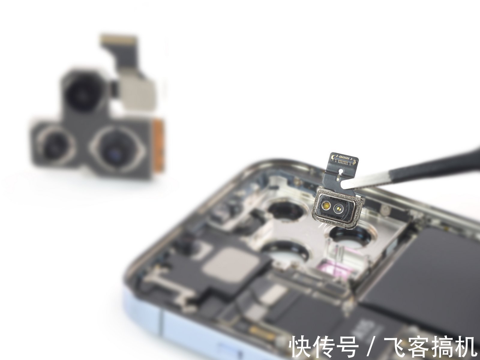 oled|iFixit 拆解 iPhone 13 Pro 称：可维修性降低