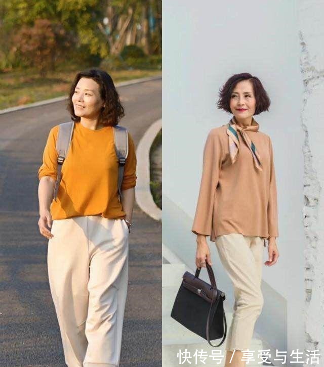 穿搭 50岁大龄女性怎么穿才时髦这3个搭配上的基础原则,一定要学会!