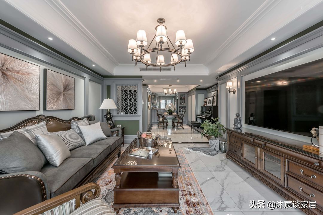 美式|她不要“网红”风格,新家装成经典美式风,随处可见的优雅与浪漫