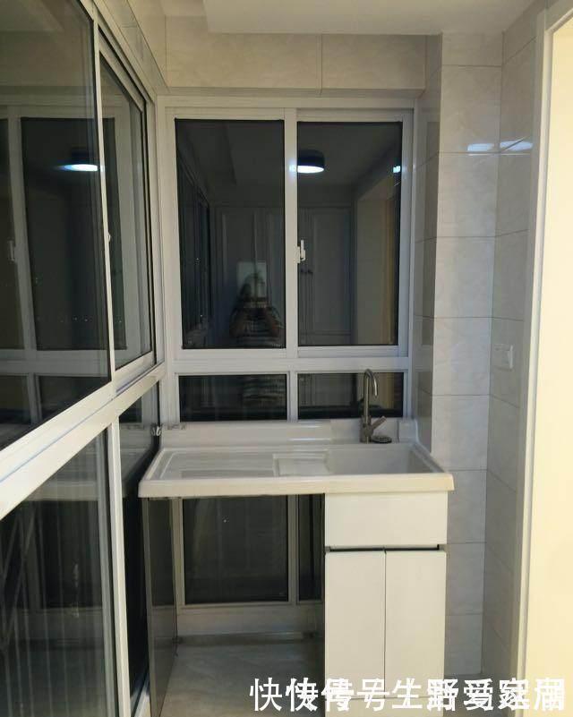 新家|晒晒我的新家，刚装好就等搬家具入住了，满意阳台整墙的大柜子
