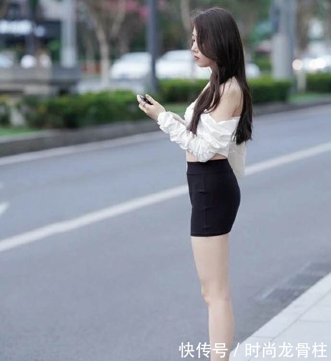 显瘦|美女搭配黑色包臀裙,时髦显瘦又吸睛!优雅的气质赚足回头率
