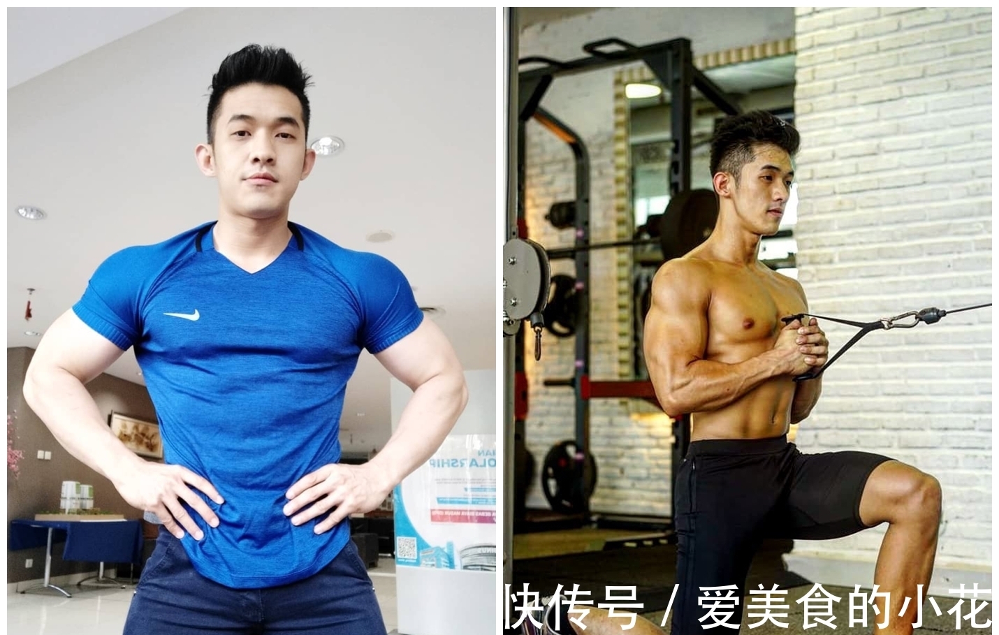 健身房|性感男神:肌肉型男强势来袭,精心雕琢的人鱼线尤其迷人!