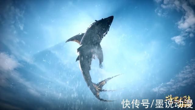 史莱克七怪|斗罗大陆史莱克七怪享受休闲时光,唐三遭遇魔魂大白鲨之王