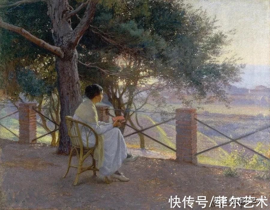 丹尼尔$芬兰第一代女性艺术家之一,艾琳·丹尼尔森的油画作品欣赏