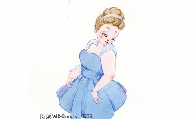 爱丽儿|大象腿、肥肚腩、双下巴,凭什么迪士尼公主变胖,还是这么可爱