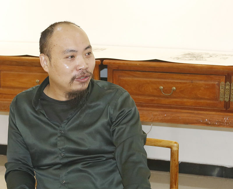 田智宇！心相——田智宇书画展在个山美术馆隆重展出