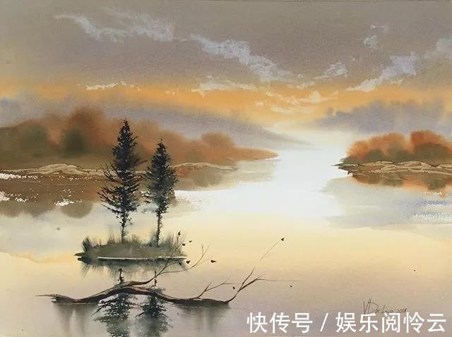 屏保$充满仙气的水彩画,每一张都可以用来做屏保!