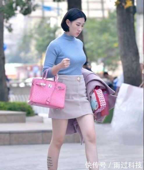 穿搭 温柔针织衫,搭配毛呢半身裙搭配,优雅减龄显气质!