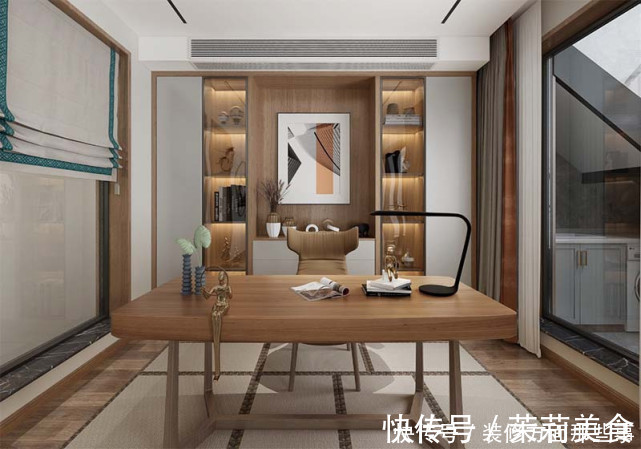 质感|300平四居室将舒适、质感糅合，构成一个现代轻奢的家