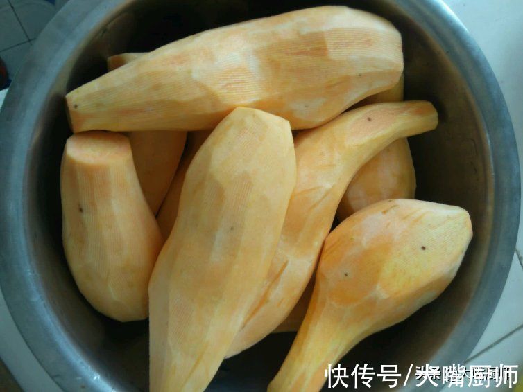 红薯干最忌直接切了晒，分享3个用了40年的技巧，颜色橙黄有嚼劲