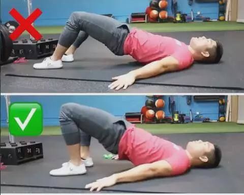 桥式|想要练出饱满蜜桃臀,臀桥臀推要练好!