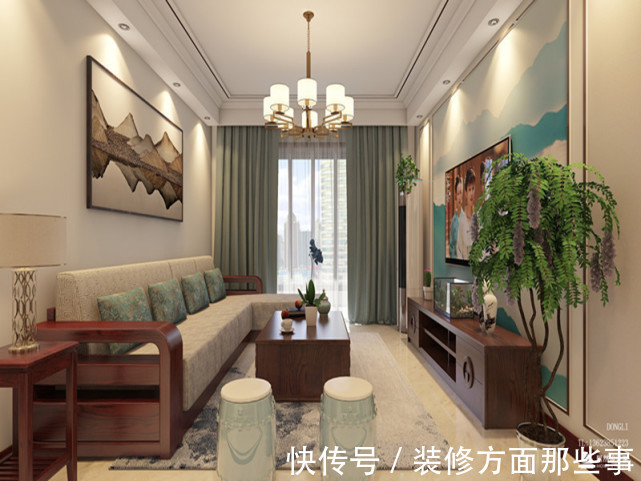 餐厅|116平新中式三居室在现代时尚语境中,体现古韵悠悠的传统之美