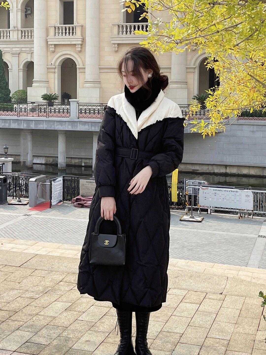 黑白配|冬天穿衣还得是黑白配，百搭精致不挑人，关键是穿再久也不会过时