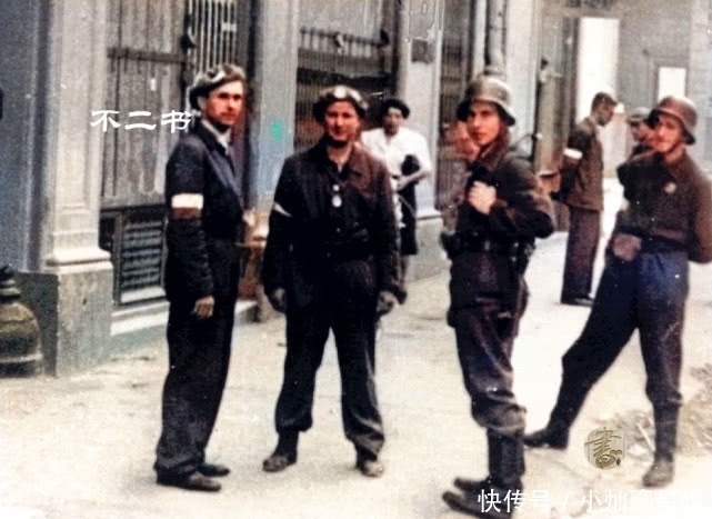 反抗|二战上色老照片:镜头下的华沙起义,为反抗纳粹残暴统治而战斗