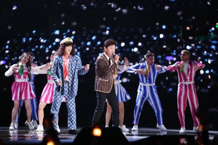  晚会|F4抠图假同框，五个岳云鹏傻傻分不清，江苏卫视晚会真的会玩